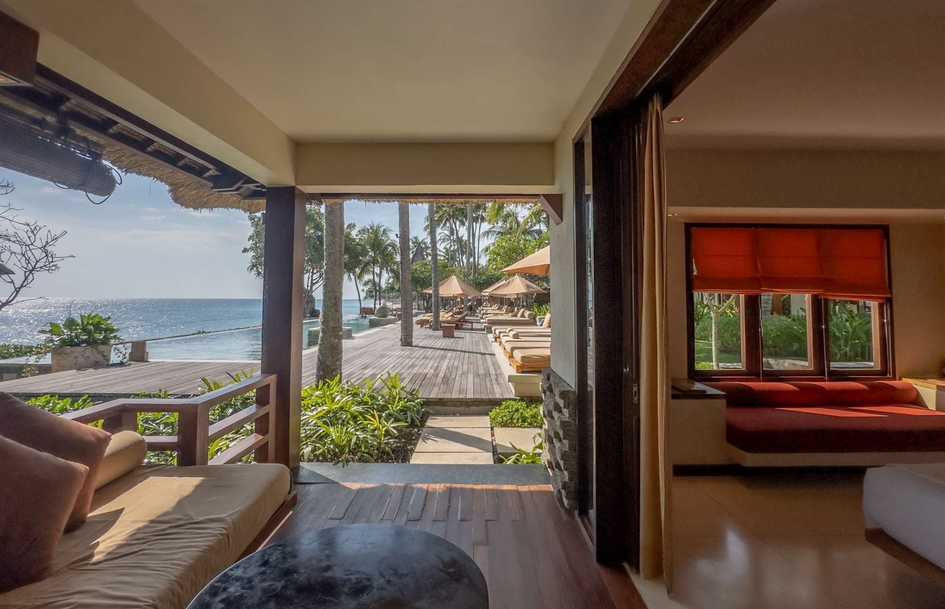Ocean View Room at Qunci Villas – Beachfront Boutique Stay in Senggigi, Lombok